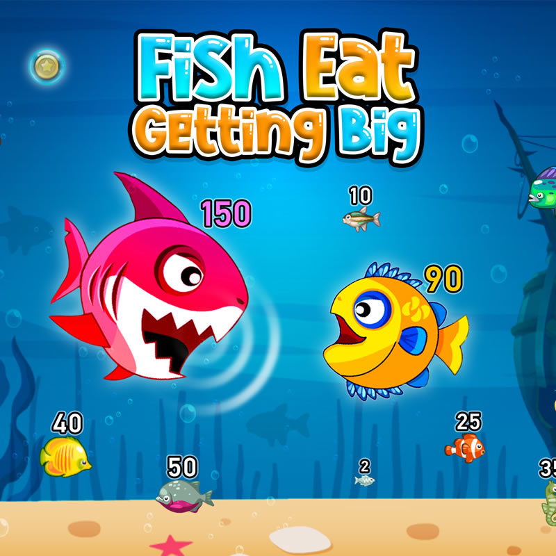 Fish Eat Getting Big